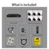 4K 8MP Ultra HD POE IP Security Camera System NVR Kit with Audio Out Door Bullet Indoor Dome Human Detection Video Surveillance
