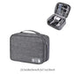 Cable Storage Bag Waterproof Digital Electronic Accessories Organizer Portable Travel Cable Organizer Case for cable Charger HASHTAG