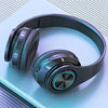 39 Luminous Wireless Headphones with Plug-in,
