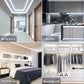 1-5M USB Power COB LED Strip Light Touch Switch Dimmable For Indoor Lighting Living Room Bedroom Wardrobe TV Background Kitchen