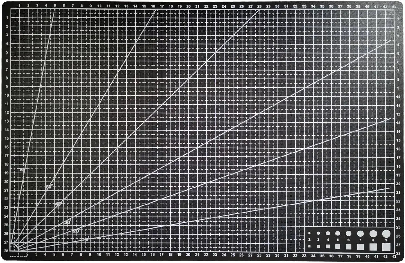 A3 Solid Color Multi-color Cutting Mat Sewing Mat Single-sided Craft Pad Fabric Sewing And Making Cutting Board DIY Art Tool - HASHTAG