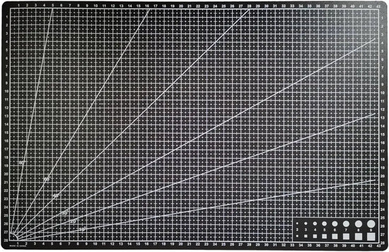 A3 Solid Color Multi-color Cutting Mat Sewing Mat Single-sided Craft Pad Fabric Sewing And Making Cutting Board DIY Art Tool - HASHTAG