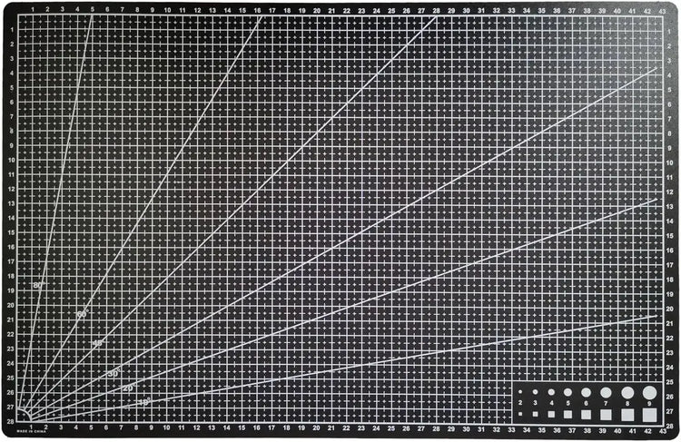 A3 Solid Color Multi-color Cutting Mat Sewing Mat Single-sided Craft Pad Fabric Sewing And Making Cutting Board DIY Art Tool - HASHTAG