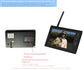 7" Lcd Cctv Security System Wifi Wireless Camera Video Surveillance Set Outdoor Battery IR Cam Home Dvr Kit Usb Sd W/ Recording