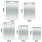 WXCOO Chopping Board Stainless Steel Double Sided Thickened Kneading Dough Board Kitchen Household Fruit Cutting Block HASHTAG