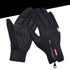 Outdoor Waterproof Gloves Touch Screen Windproof Riding Zipper Sports Winter Warm Fleece Mountaineering Gloves AliExpress