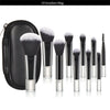 10 black mini Makeup brush Travel Portable Makeup Tool Makeup Puff - Palm Brush Professional Makeup tool set HASHTAG