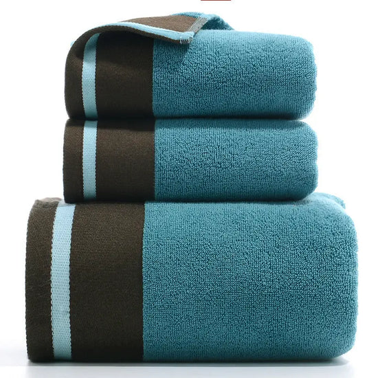 Pure Cotton Towels Three-piece With Hand Bath Towel Class - HASHTAG
