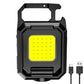 Super Bright MINI COB Keychain Flashlight Charging Lamp Camping Lights with Magnet 3 Lighting Modes for Camping Home