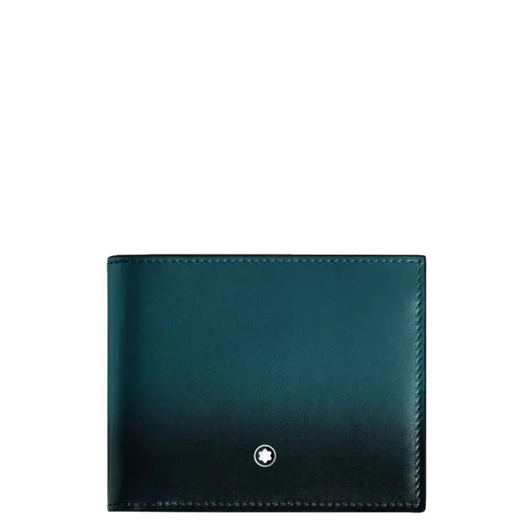 Montblanc portafoglio 6 scomparti Meisterstück blu cipro 198800 Capodagli 1937