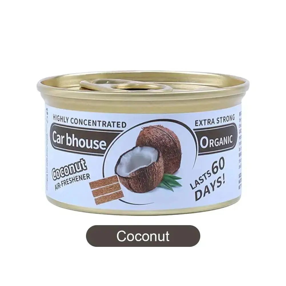 Auto Supplies Canned Wood Blocks Car Air Fresheners Perfume Coffee Flavor Explosion Car Foreign Aromatherapy Deodorant Supplies HASHTAG