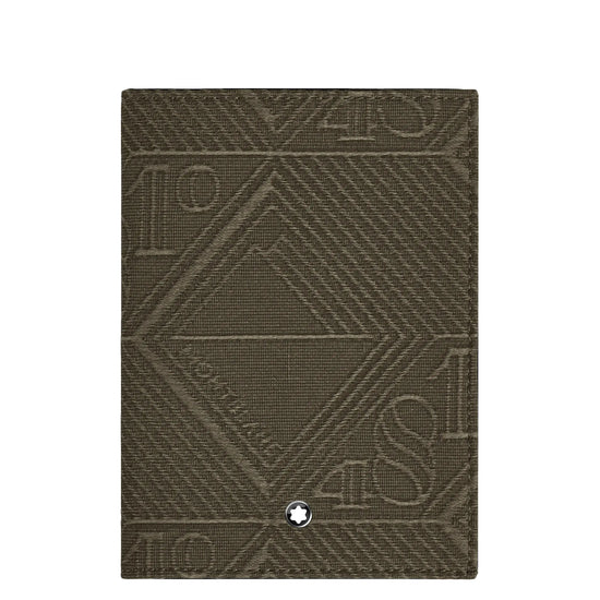 Montblanc custodia per passaporto 4810 kaki verde 220265 Capodagli 1937