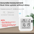 Smart Thermometer hygrometer Tuya WiFi Temperature and Humidity Sensor With Backlight APP Remote Control Work with Tuya Alexa - My Hashtag Shop