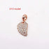 14K Gold Copper Plating Large Hole Spacer Bead Pendant Charms Liebe - Making Life Easier