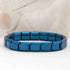 Trendy Square Italy Stainless Steel Bracelets For Women Men HipHop Metal Italian Modules Stretchable Gift Birthday Party Jewelry - My Hashtag Shop