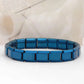 Trendy Square Italy Stainless Steel Bracelets For Women Men HipHop Metal Italian Modules Stretchable Gift Birthday Party Jewelry - My Hashtag Shop