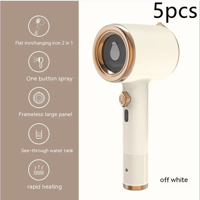 Mini Portable Handheld Garment Steamer Fabric Steam Iron For Clothes - HASHTAG