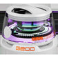 Mini Travel Stereo Speaker Outdoor Magnetic Bluetooth Speaker Wireless Portable with RGB Color Light and Phone Holder for IOS - HASHTAG