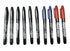 6 PCS Permanent Marker Pen Manga Drawing Markers Black Blue Red Waterproof Ink Sketch Pens Stationery Art School Supplies - HASHTAG