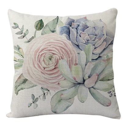 Luxurious comfort cushion, with floral design Liebe - Making Life Easier