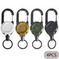 1/2/4pcs Extendable Retractable Holders Keychain Badge Reels Heavy Duty Clip With Carabiner Key Chain For Men Outdoor Bags - My Hashtag Shop