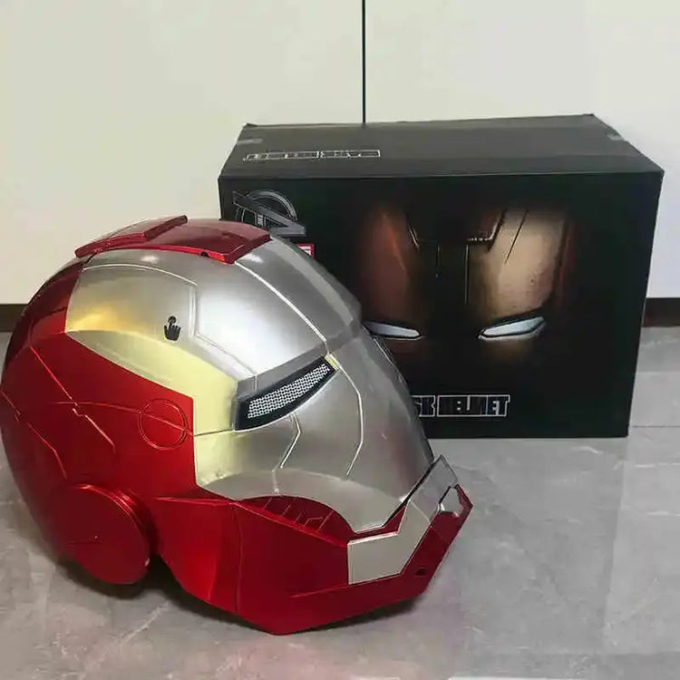 In Stock Marvel Avengers Iron Man Helmet Adult Child Model Cosplay 1:1 Light Led Ironman Mask Action Figure Toys Children Gift - My Hashtag Shop