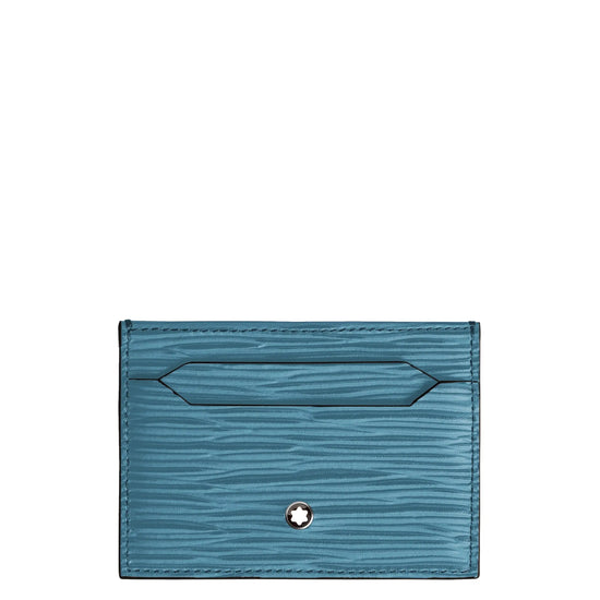 Montblanc porta carte 5 scomparti 4810 Blu Fumé 199349 Capodagli 1937