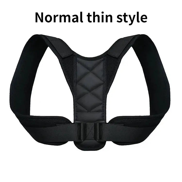 Adjustable Back Shoulder Posture Corrector Belt Clavicle Spine Support Upper Back Neck Brace for Home Office Sport Use - HASHTAG