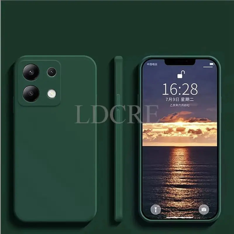 For Xiaomi Redmi Note 13 Case Liquid Silicone Cover Redmi Note 13 Pro plus Case TPU Protective Phone Case Redmi Note 13 Cover