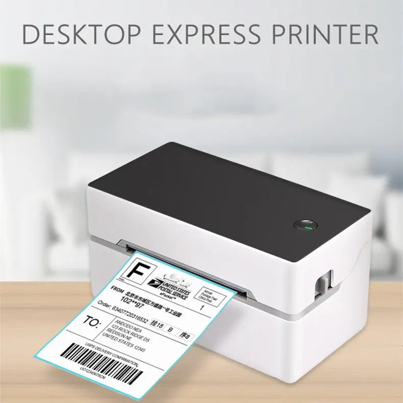 Thermal Label Printer Bluetooth Express Electronic Face Single Bar Code Sticker AliExpress