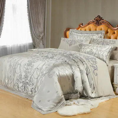 Bed Full Cotton Four-piece Linen and Duvet Cover Liebe - Making Life Easier