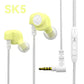 3.5MM Headset Music Earbuds In Ear With Mic Original QKZ AK6 Copper Driver HiFi Wired Earphone Race Sport Headphone Bass Stereo 