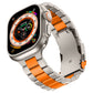 Suitable For Agpple Watch S10 Titanium Alloy Three-bead Strap