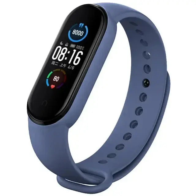 Watch Strap For Xiaomi Mi Band 7 6 5 4 3 Wristband Silicone Bracelet Wrist Straps MiBand 3/4 band5 band6 Smartwatch Accessories HASHTAG