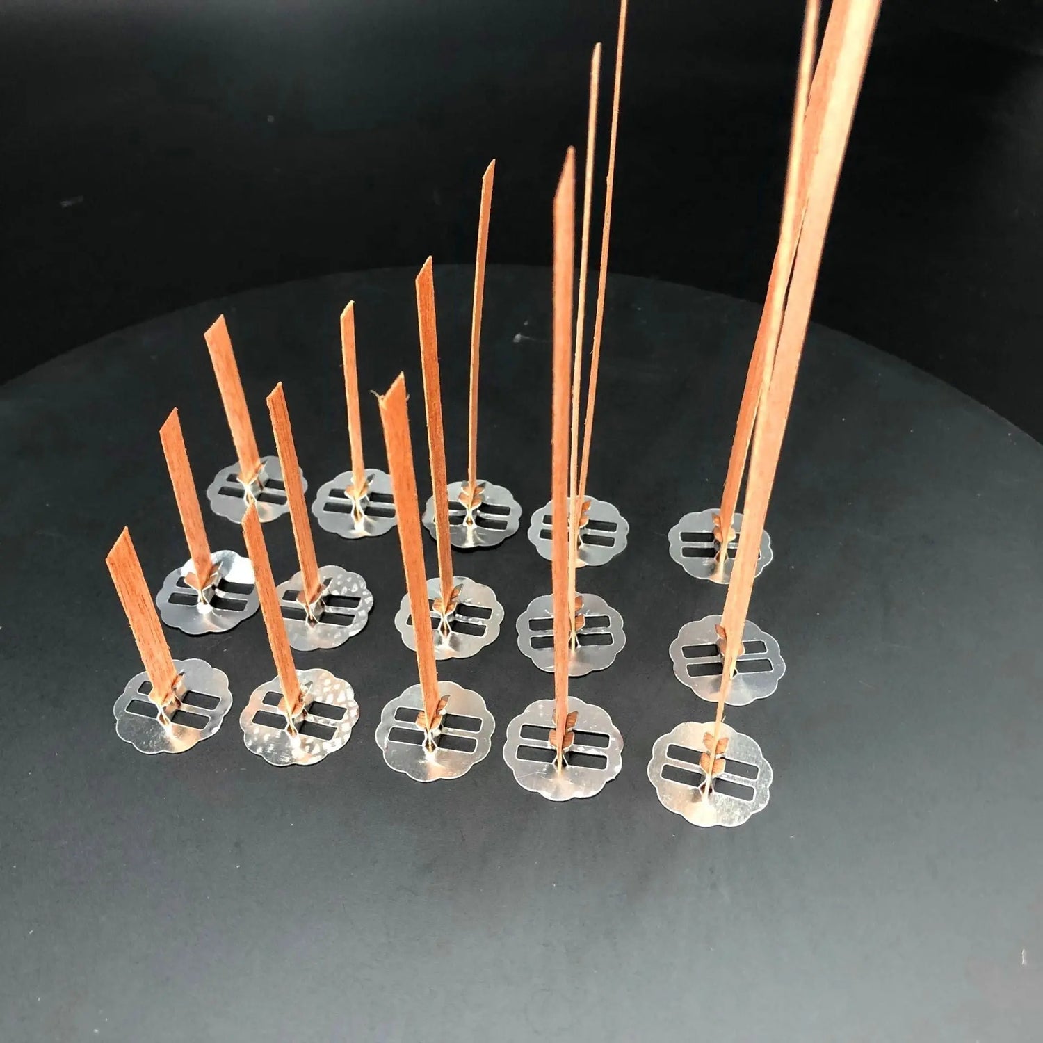 Wooden Wax Core Wick Jar Wax Soybean Wood Chips - HASHTAG