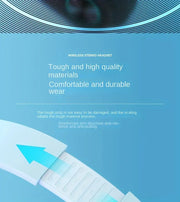 39 Luminous Wireless Headphones with Plug-in,