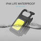 Super Bright Mini COB Keychain Portable light Flashlight Charging Lamp Camping Lights with Magnet 4 Lighting Modes Forwork Light - HASHTAG