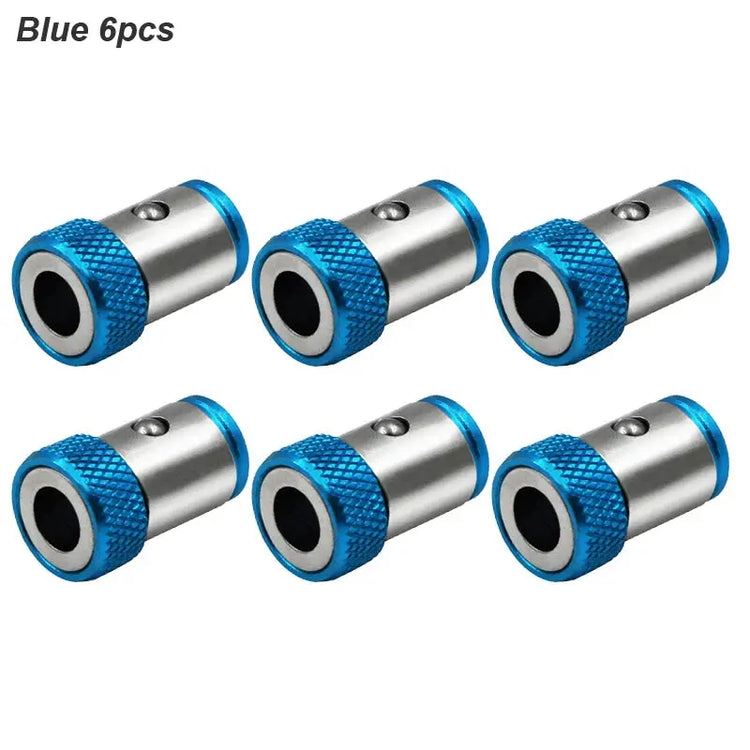 Clearance_Magnetic Ring Cross Phillips Screwdriver Bit Holder 6.35mm 1/4 Universal Alloy Anti-corrosion Strong Magnetizer Power HASHTAG