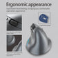 ZELOTES F-26C Mouse Rechargeable display dual-mode wireless mouse with silent 2.4GHz BT gray mouse - My Hashtag Shop