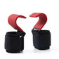 Fitness Squat Weightlifting Pull-Up Wrist Hook Horizontal Bar Exercise Strength Training without Strangling Power Hook