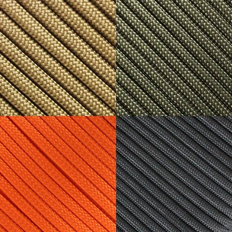 5/15/30m Paracord Rope 7 Strand 4mm Military Tactical 550 Parachute Cord Camping Accessories Outdoor Survival DIY Bracelet Line HASHTAG
