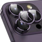 Metal Camera Lens Protector for iPhone 15 Pro Max Tempered Ziai Glass Metal Ring On iPhone 13 12 14 Back Cover Protective Film