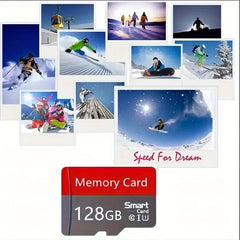 2024 Class 10 SD Card 256GB 128GB 64GB High Speed Flash Card Micro SD TF/SD Tablet/Camera/Phone Card 4K Ultra HD PSP Game PRO Display Car Computer Phone Earphone Speaker HASHTAG