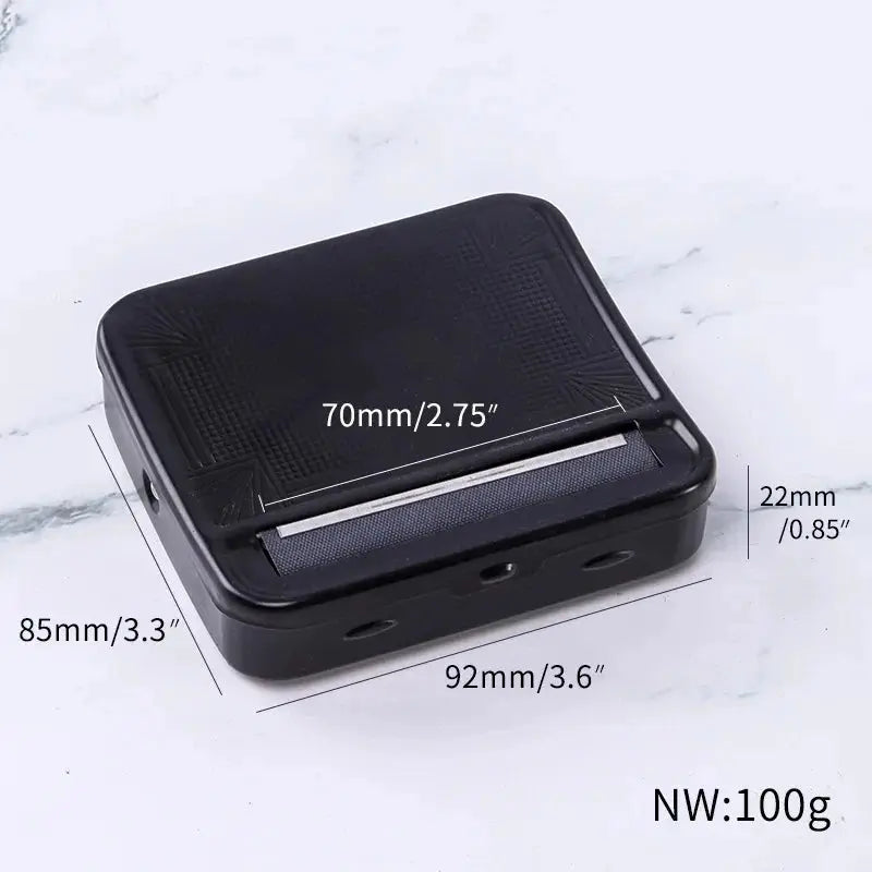 Durable Tobacco Box 70/78/110mm Paper Rolling Machine Semi Automatic Cigarette Maker for Storing Lighter Smoking Pipe Accessory - HASHTAG