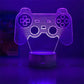 3D LED Gaming Setup RGB Lamp USB Powered Gaming Room Children&