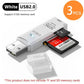 2-in-1 Multi Functional USB 3.0 Card ReaderMicro SD TFMemoryCardReaderUSBFlashDrive CardreaderAdapter For PCLaptops Accessories HASHTAG
