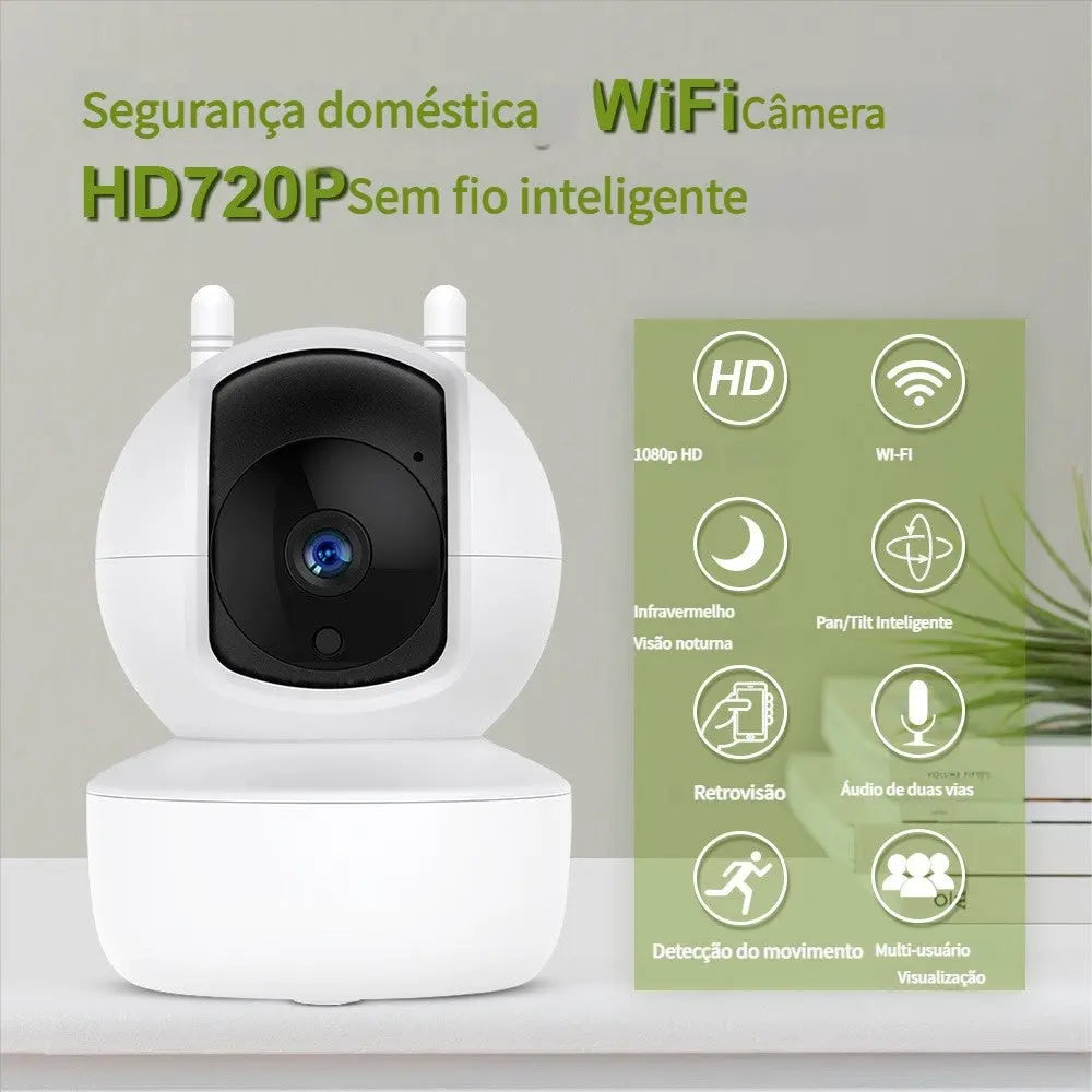Yoosee Telecamera di sicurezza IP panoramica con lampada - My Hashtag Shop