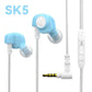 3.5MM Headset Music Earbuds In Ear With Mic Original QKZ AK6 Copper Driver HiFi Wired Earphone Race Sport Headphone Bass Stereo 