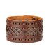 Retro Wide Leather Hand-strung Bracelet For Men And Women HASHTAG