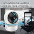 Telecamera di sorveglianza HD a 360 gradi per interni con doppia luce intelligente - My Hashtag Shop